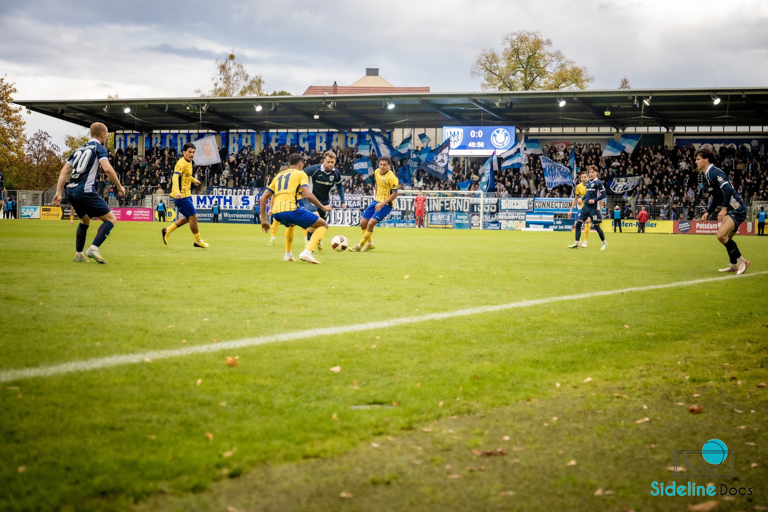 Second-half light, match action
