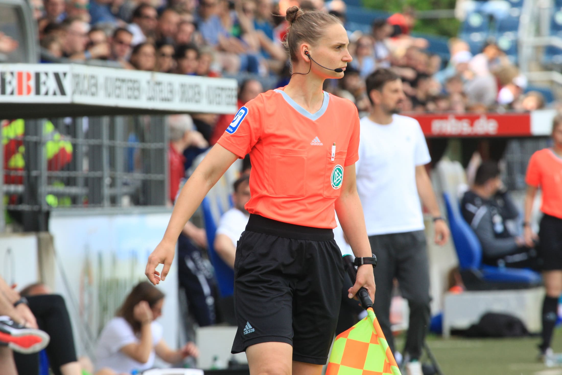 Assistant referee on the sideline